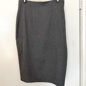 H&M Grey Pencil Skirt with stretch